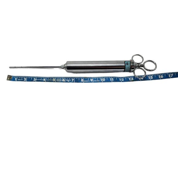 Western Instrument Meat Pump Injector Stainless Steel 4 Ounce - Picture 4 of 4